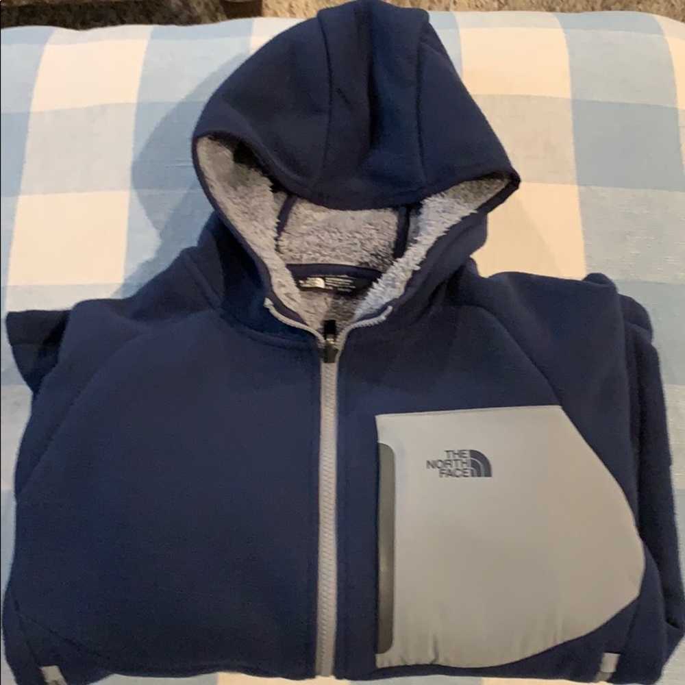 Boys, navy, zip up, hoodie jacket